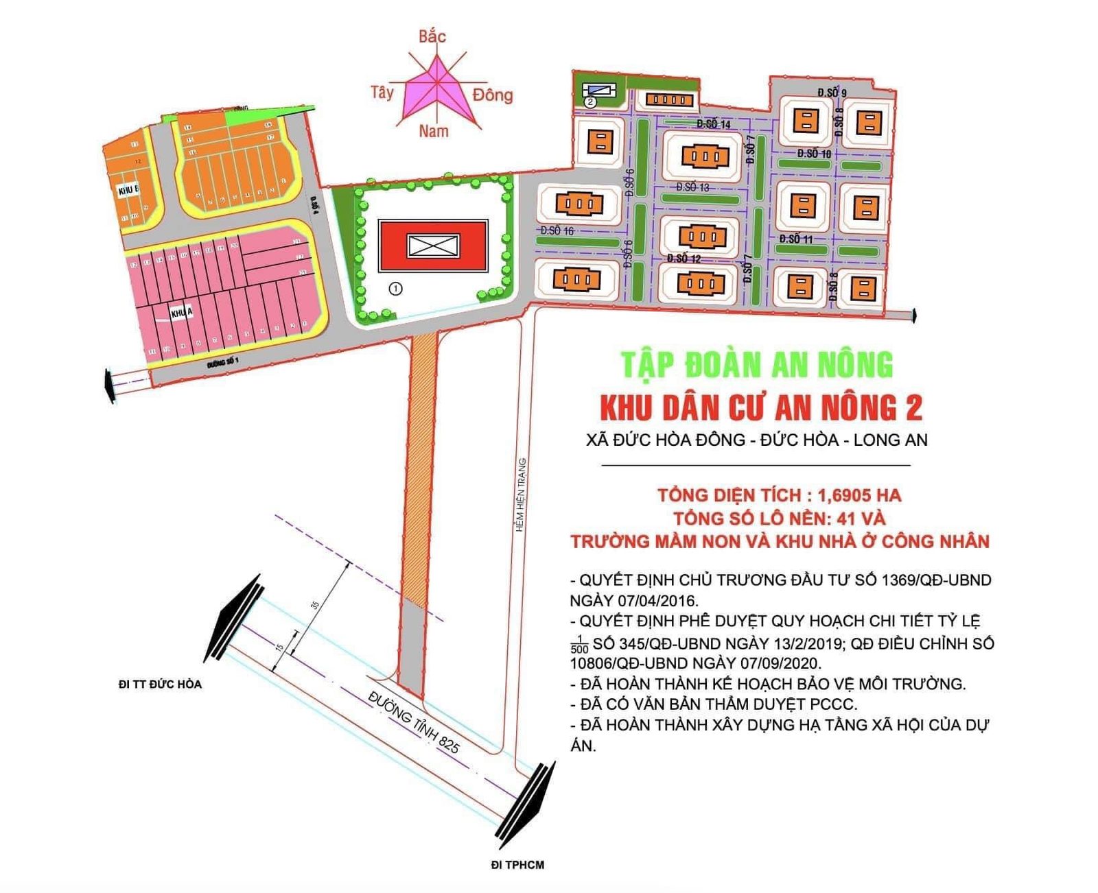 khu dân cư an nông land 2