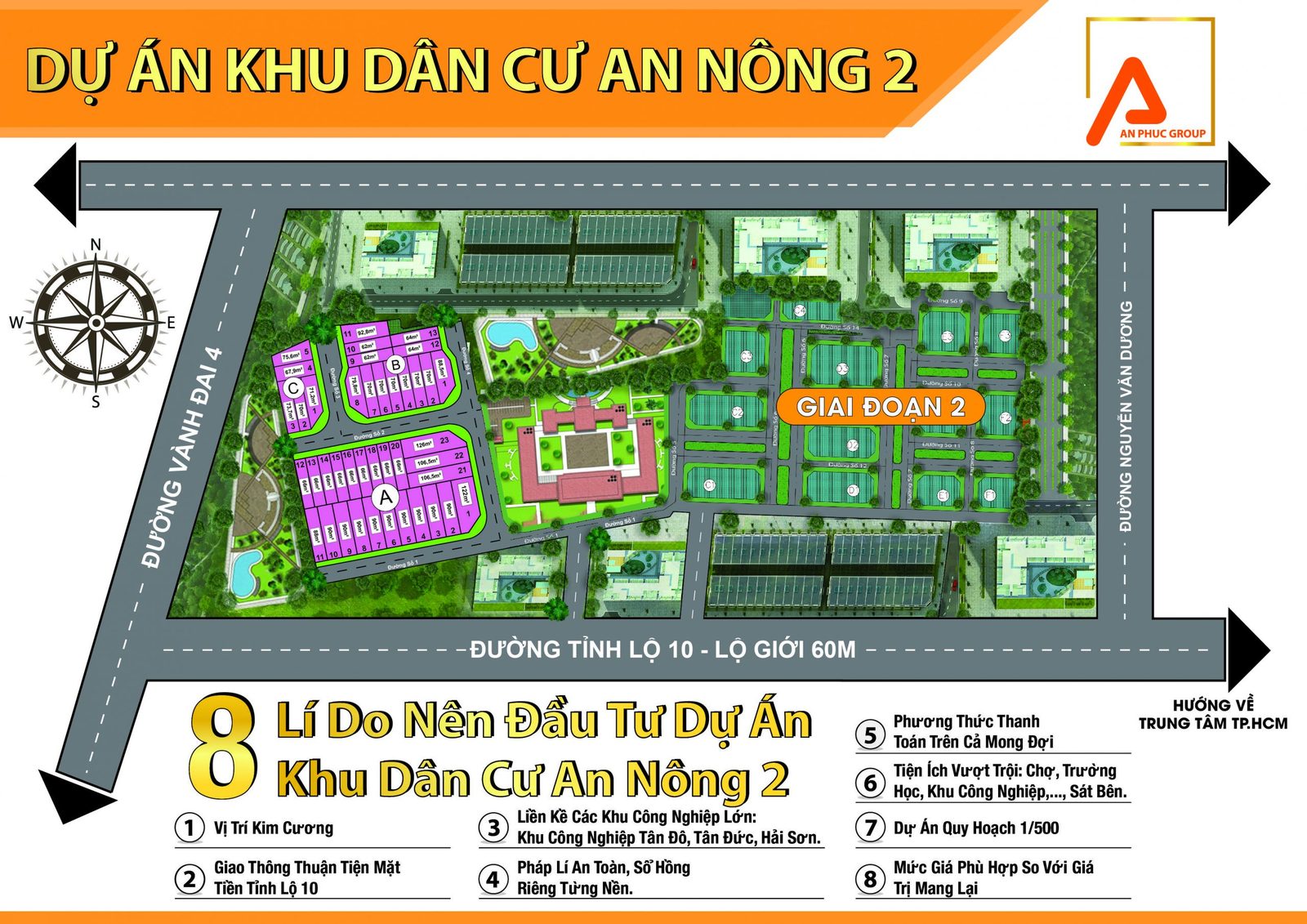 khu dân cư an nông land 2