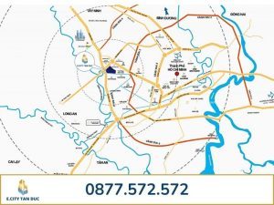 vị trí ecity tân đức