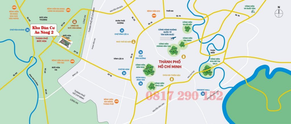 khu dân cư an nông land 2